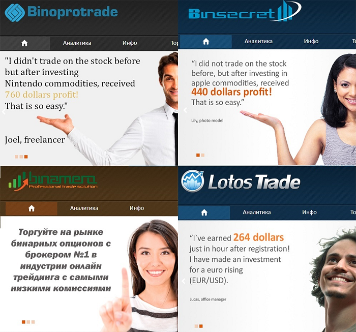 Обзор брокера бинарных опционов Binoprotrade с отзывами обманутых вкладчиков